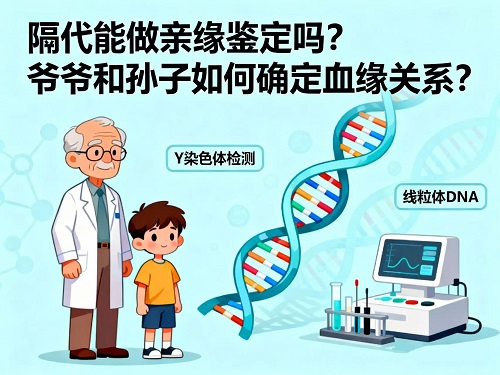爷爷奶奶可以和孙子做亲子鉴定吗?亲权鉴定科普