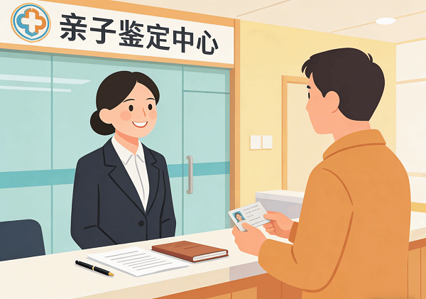 孩子上户口亲子鉴定，父亲在外地怎么办