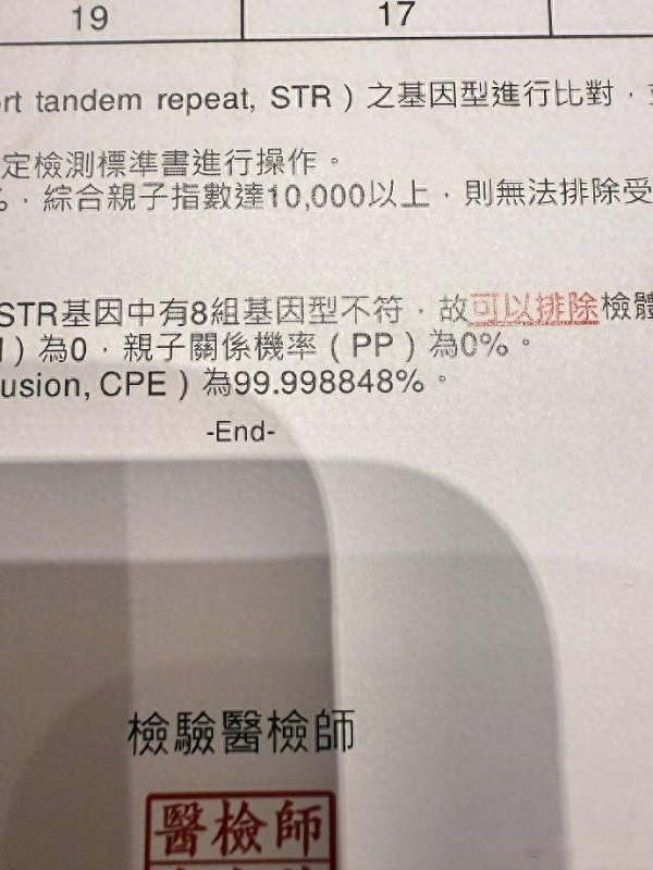 亲子鉴定报告上的CODIS是什么意思?国际标准科普